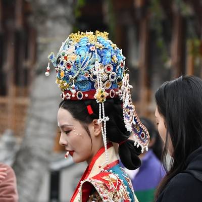 汉服模特