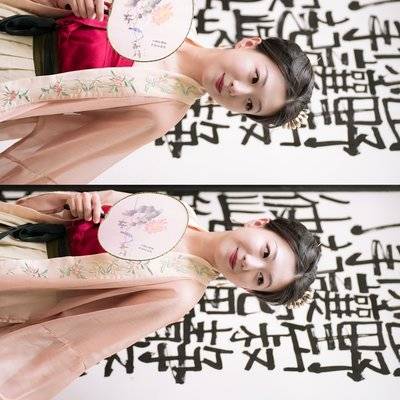 汉服模特