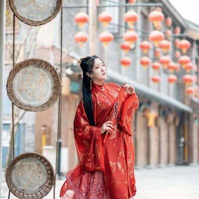 汉服模特