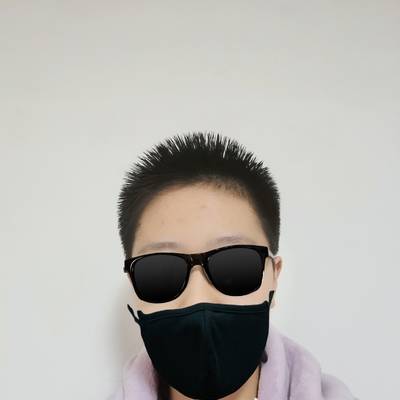黑白模特