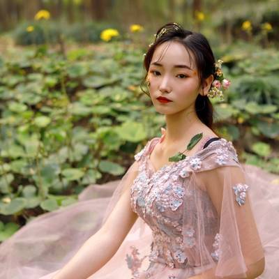 森系模特