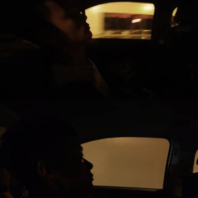 黑白模特