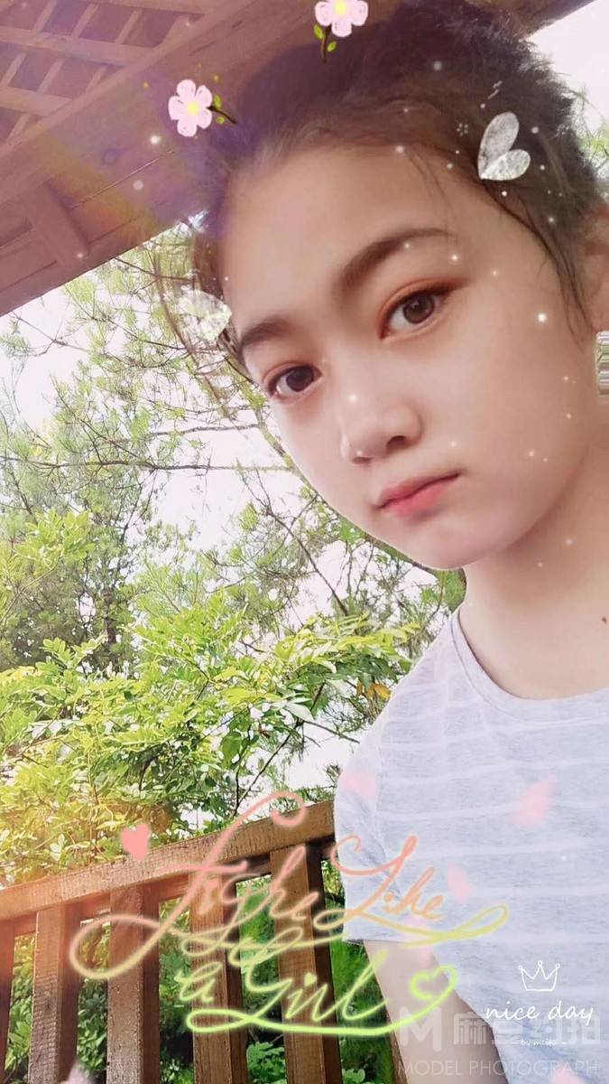 森系模特