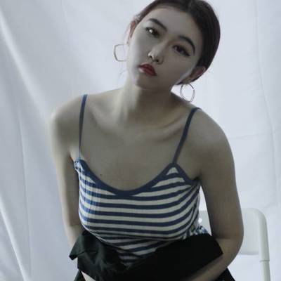 黑白模特