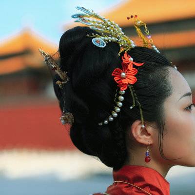 汉服模特