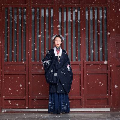 汉服模特