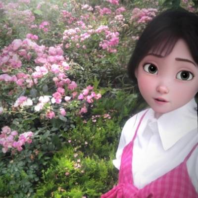 清新模特