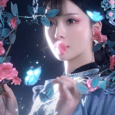 汉服模特
