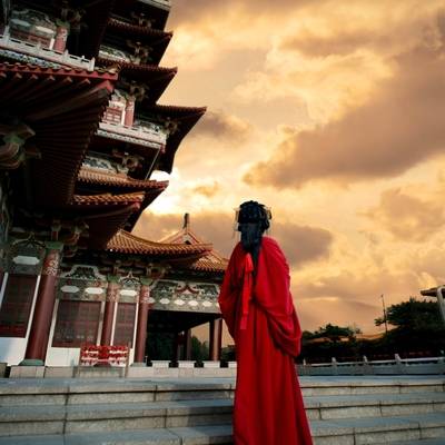 汉服模特