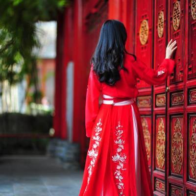 汉服模特