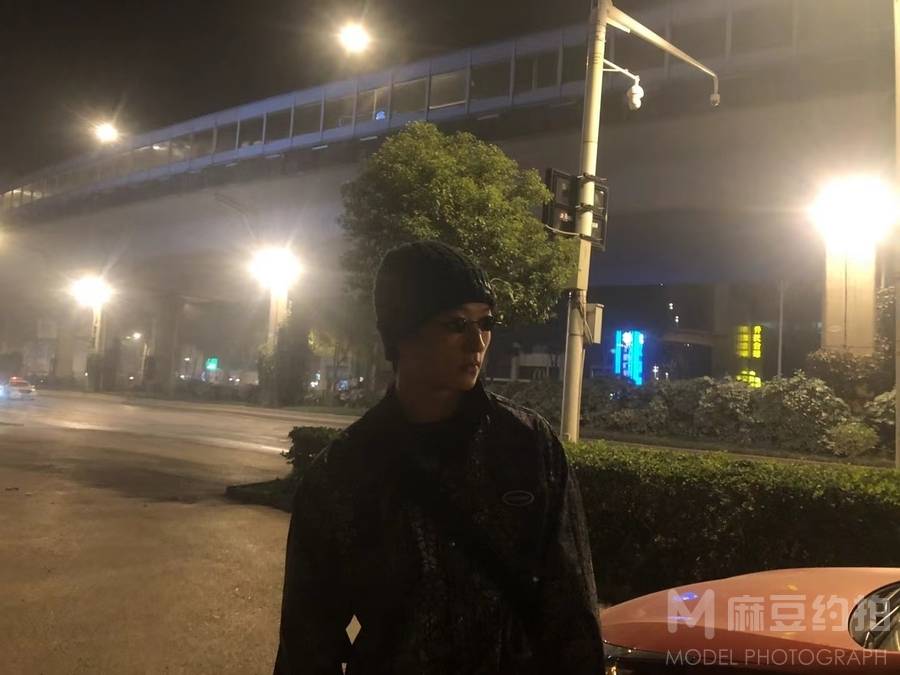 黑白模特