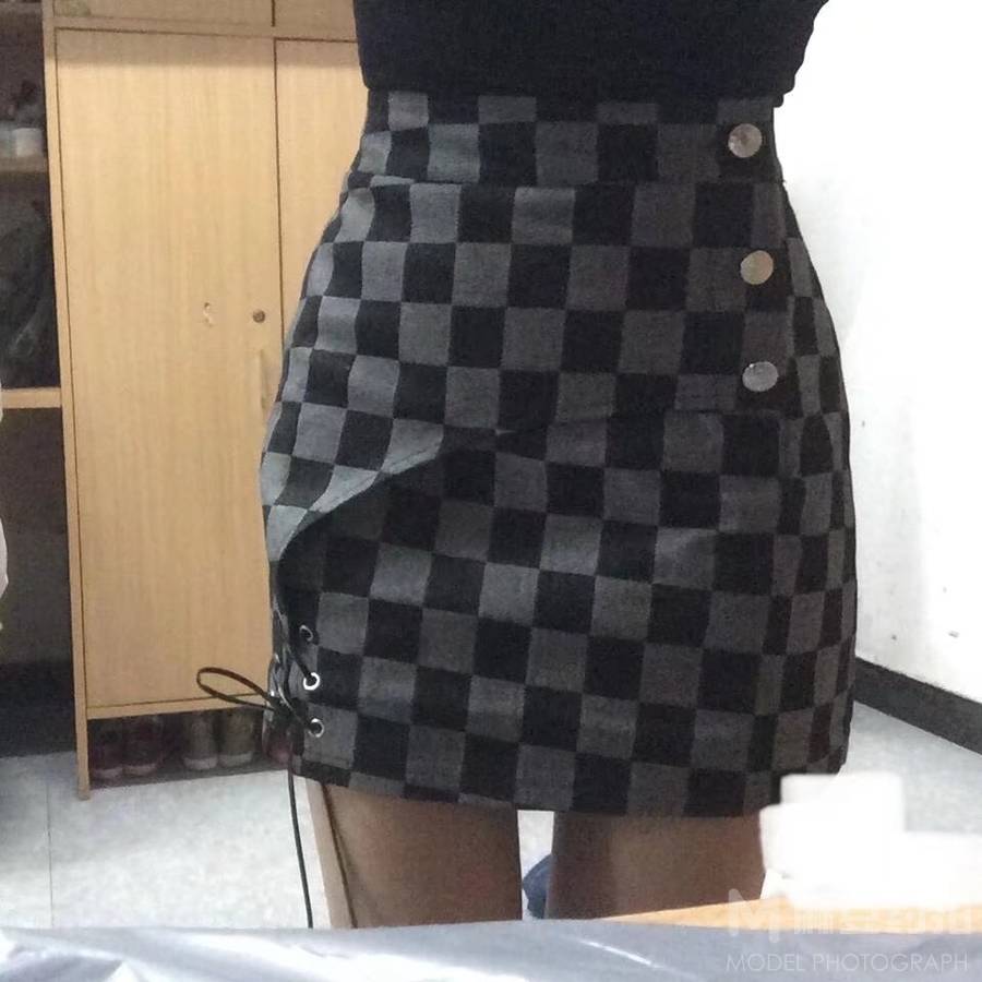 黑白模特