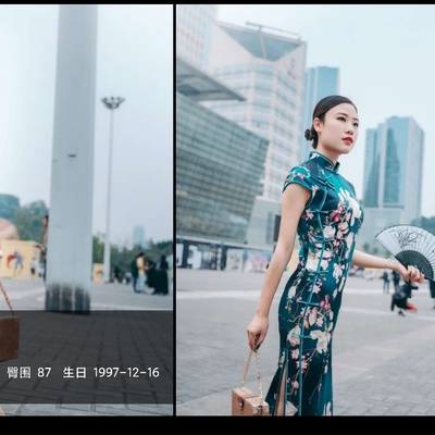 汉服模特