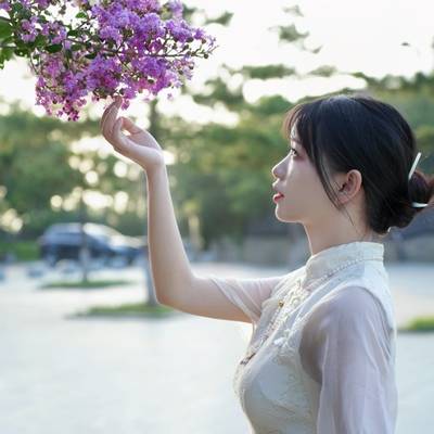 旗袍模特