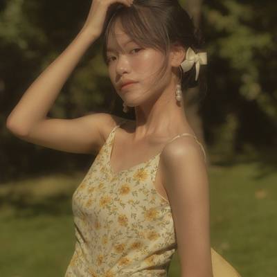 森系模特