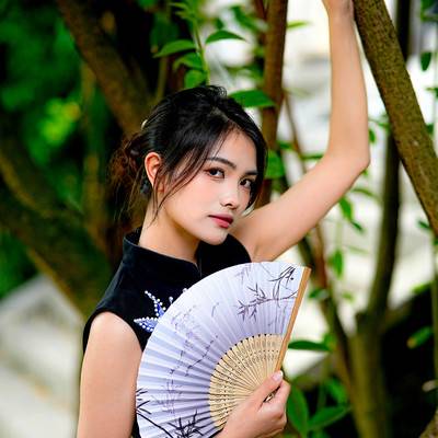 旗袍模特