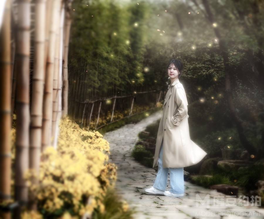 森系模特