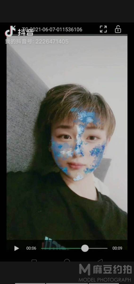 妆容模特