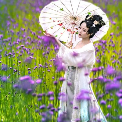 汉服模特