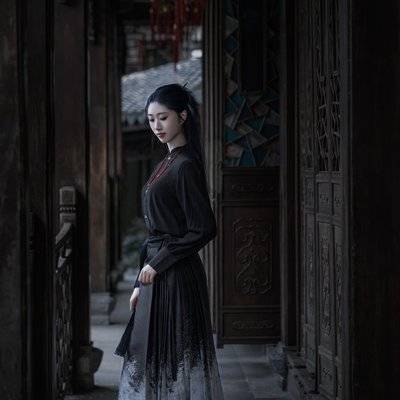 汉服模特