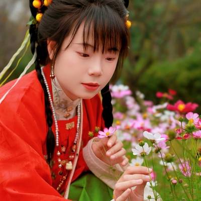 汉服模特