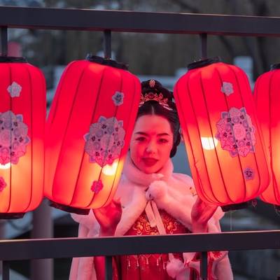 汉服模特