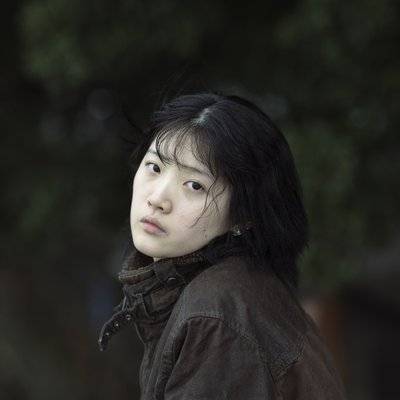 黑白模特