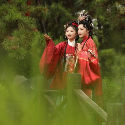 汉服模特