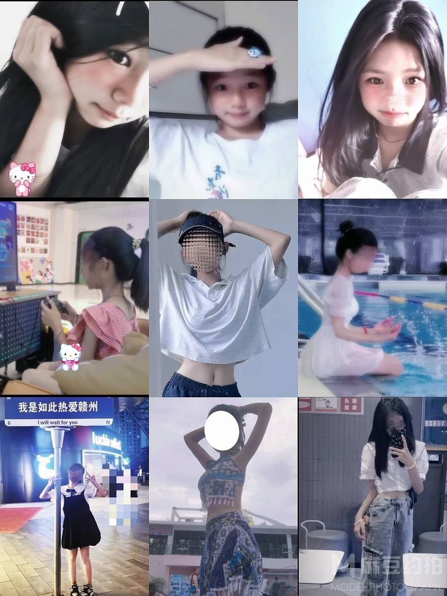 妆容模特