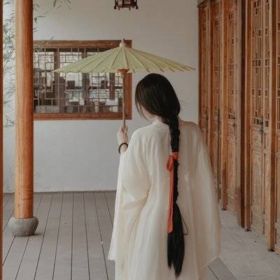 汉服模特