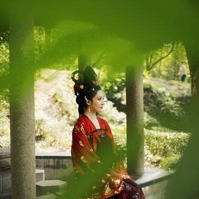 汉服模特