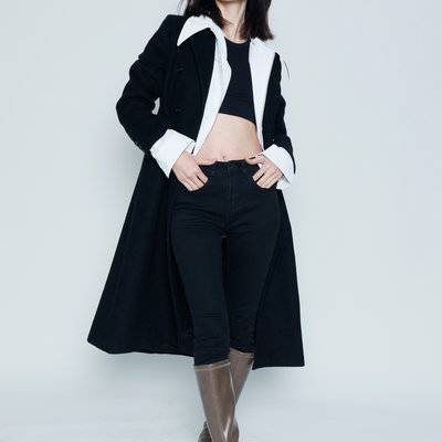 黑白模特