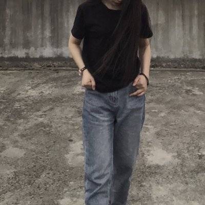 黑白模特