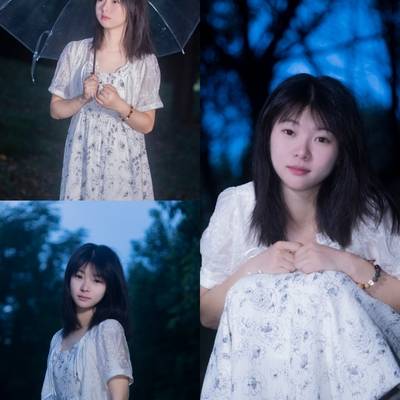 森系模特