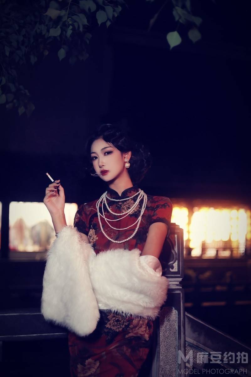 旗袍模特