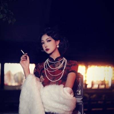 旗袍模特