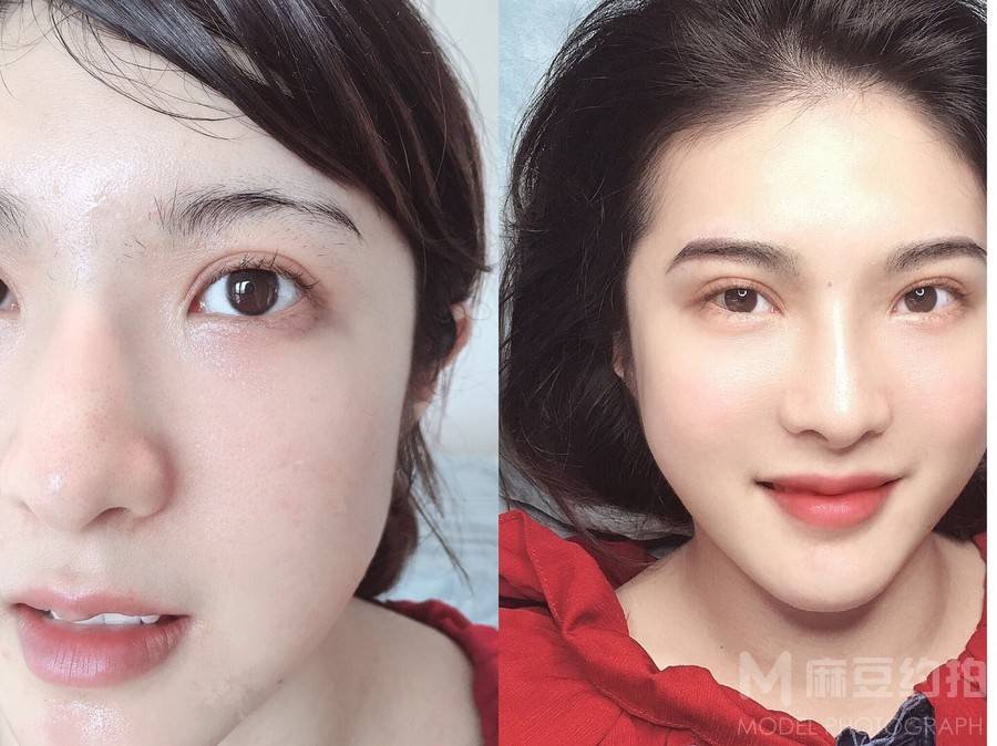 妆容模特