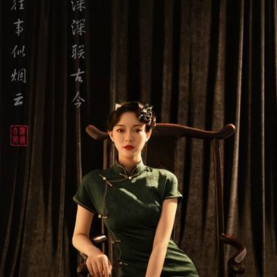民国模特
