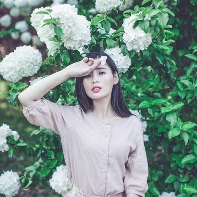 森系模特