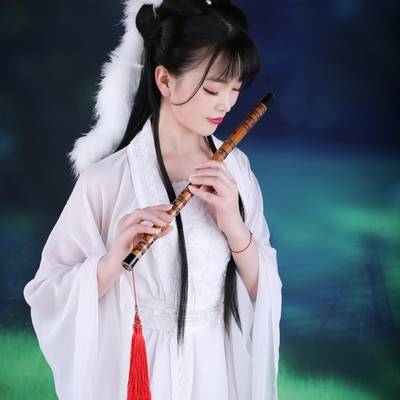 黑白模特