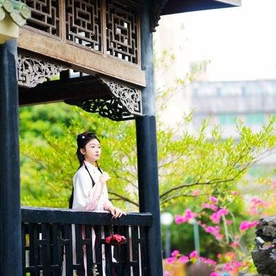 汉服模特