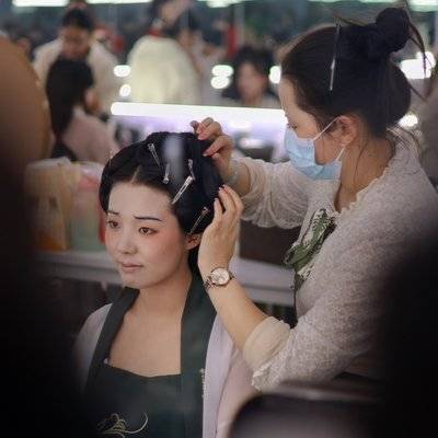 汉服模特