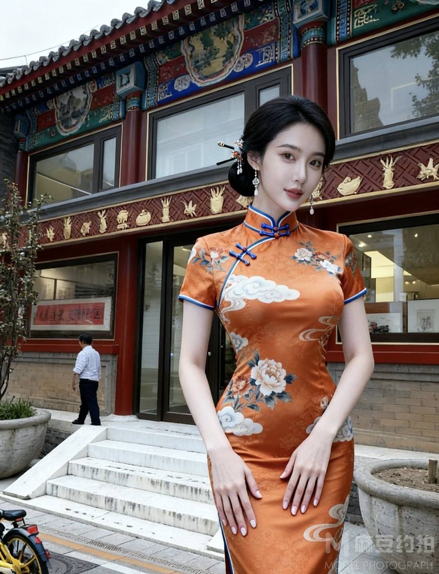 旗袍模特