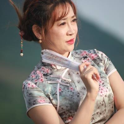 森系模特