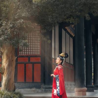 汉服模特