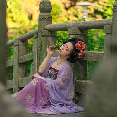 森系模特