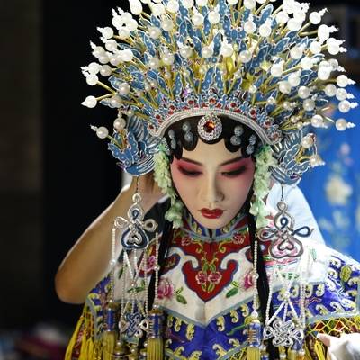 妆容模特