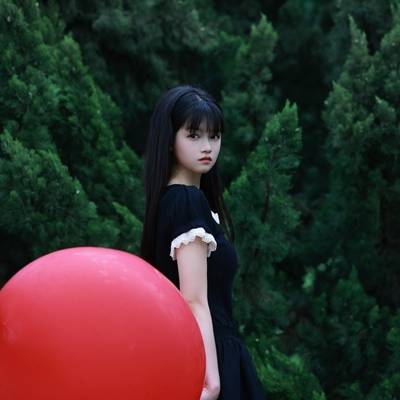 森系模特