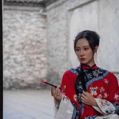 汉服模特