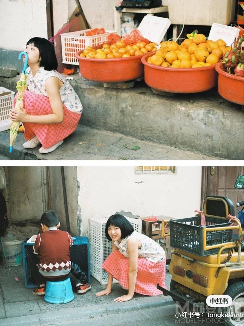胶片模特